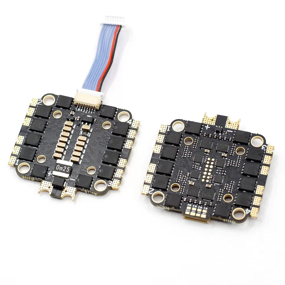 MicoAir F405 V2 Flight Controller Stack with 4in1 50A Bluejay 48K ESC FC&ESC Support Ardupilot/INAV for DJI O3 Air Unit FPV
