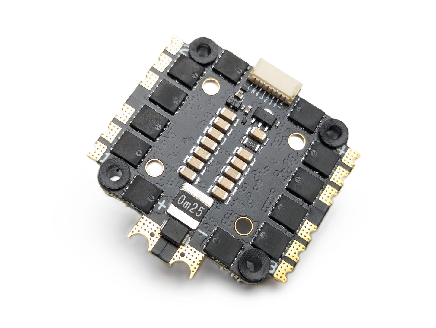4 in 1 ESC 50A 2-6s Mico Air Electronic Speed Controller Bluejay Firmware with Double Hole Spacing for FPV RC Drone