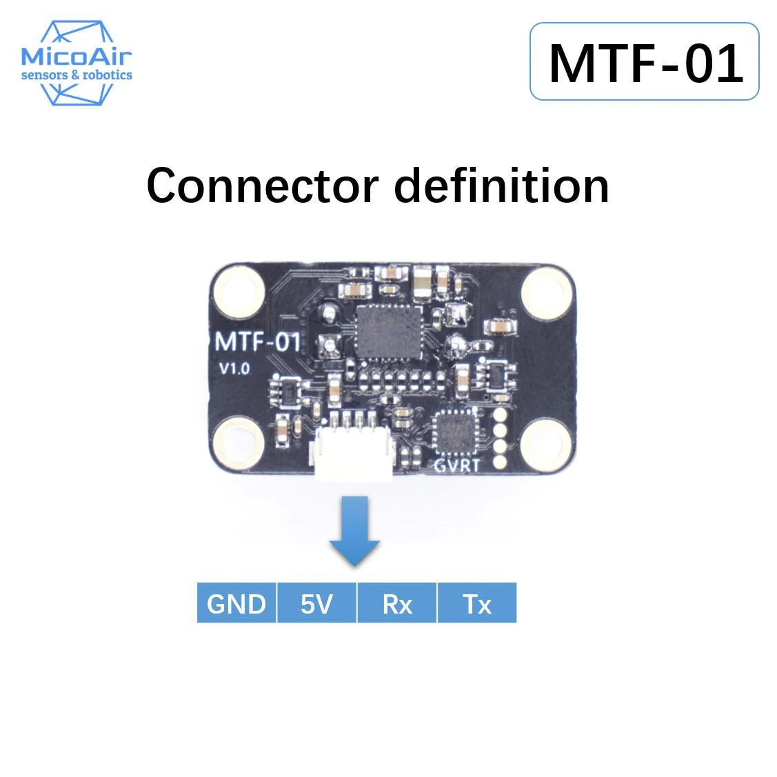 OPTICAL FLOW & LIDAR SENSOR MTF-01 Compatible with Ardupilot/PX4/INAV