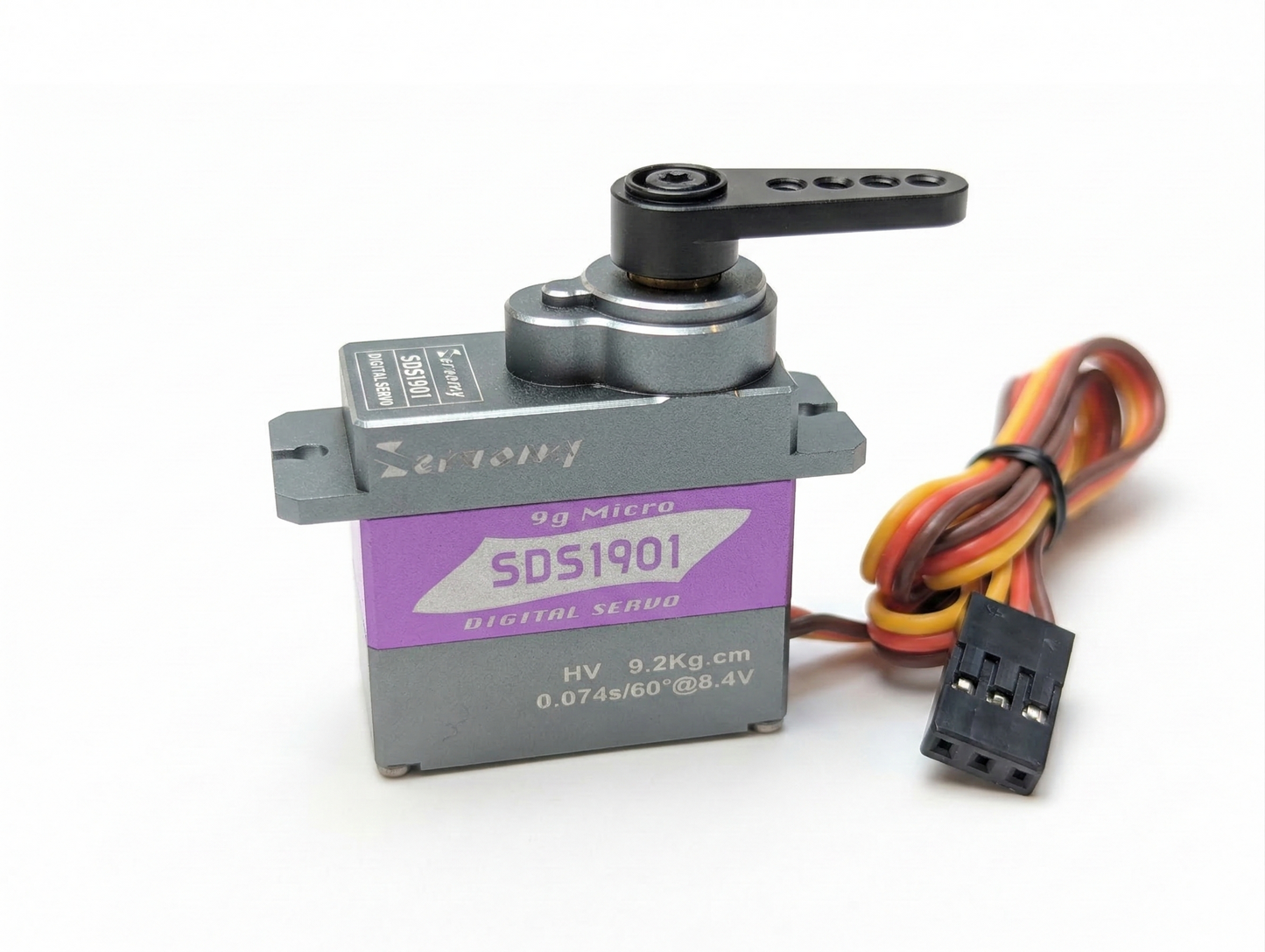 SERVOMY SDS1901 SG90/MG90S Mini Size, 180 Degree HV Digital Coreless Servo