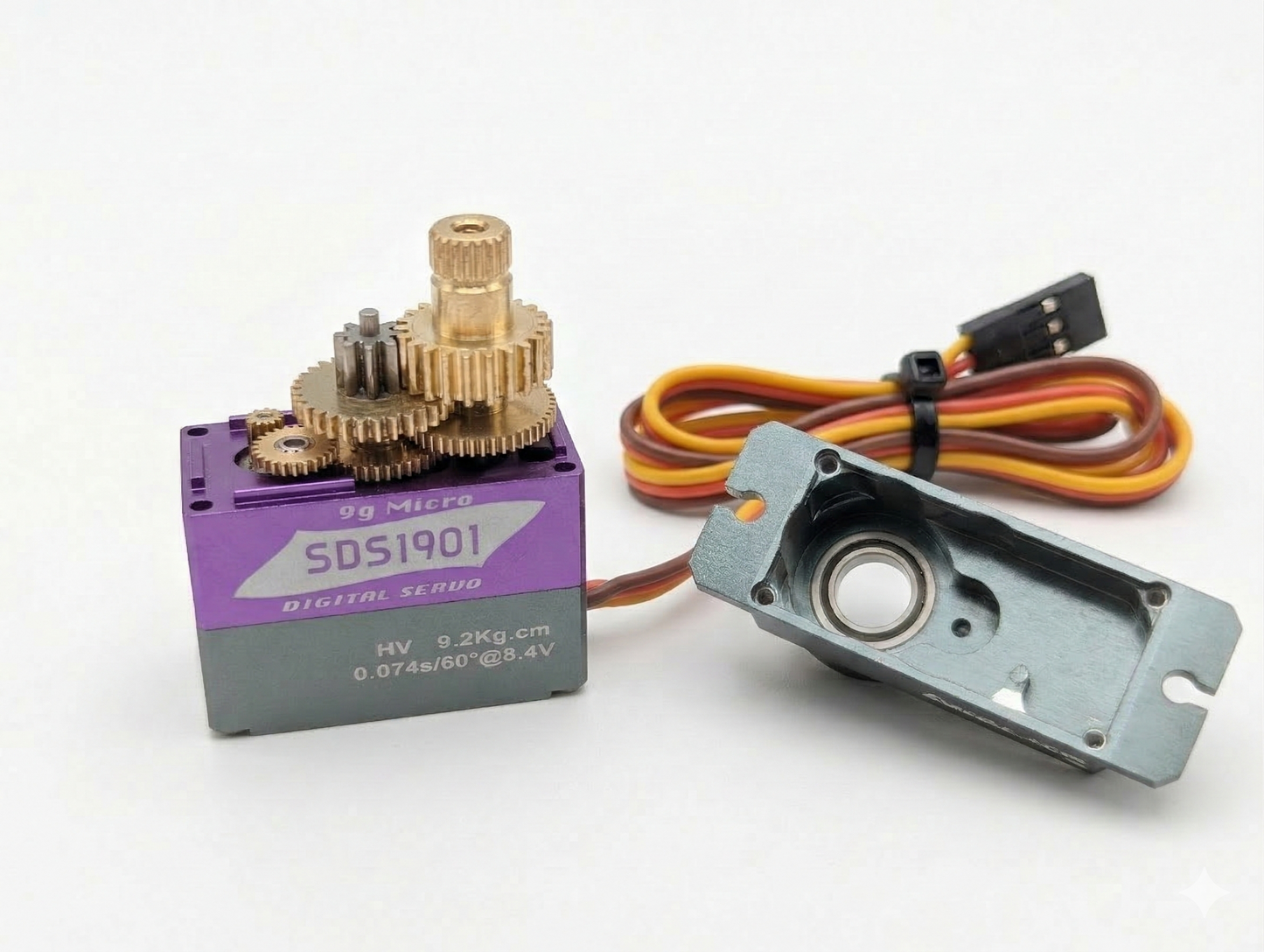 SERVOMY SDS1901 SG90/MG90S Mini Size, 180 Degree HV Digital Coreless Servo