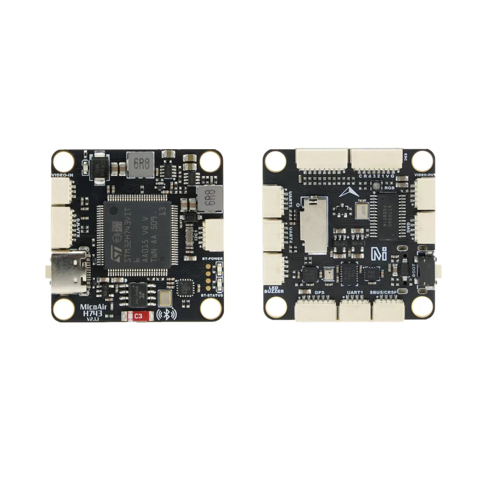 MicoAir H743 V2 Flight Controller supports Ardupilot/PX4/INAV