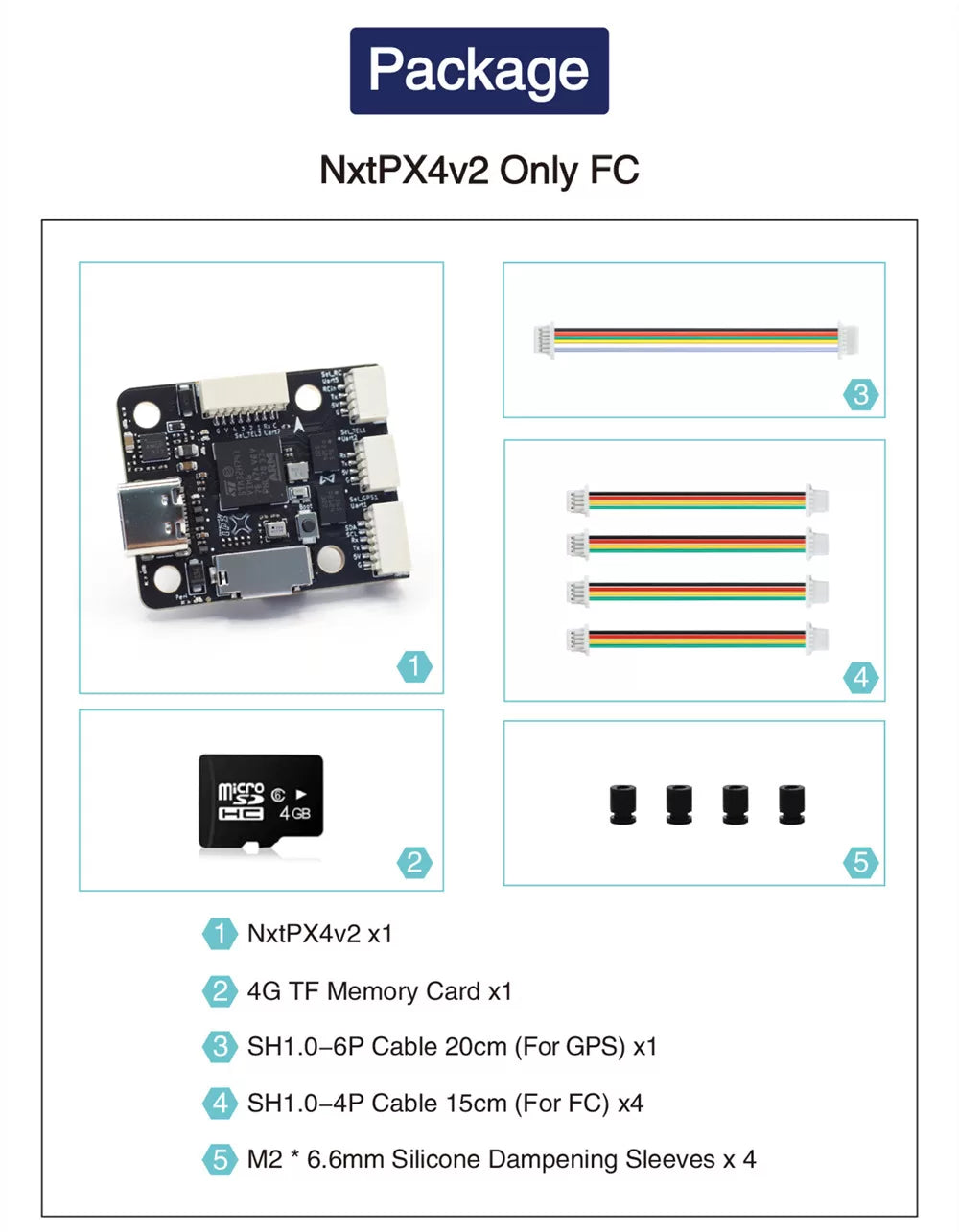 MINI PX4Flight Controller  NxtPX4 V2 Flight Controller  H743&BMI088 Support Ardupilot&PX4