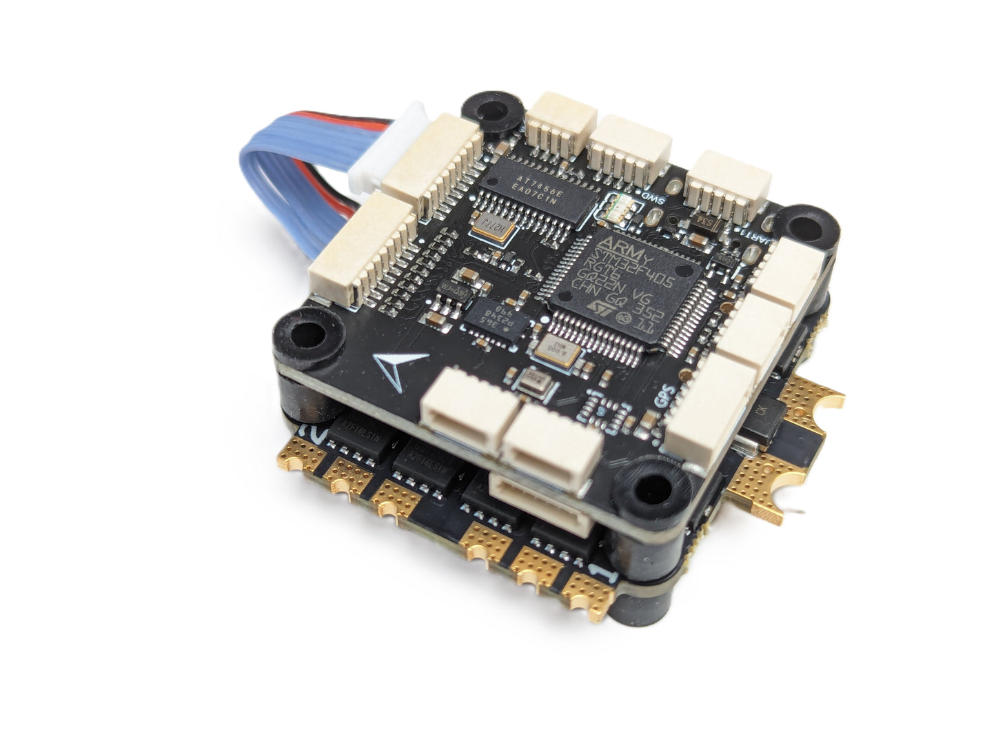 MicoAir F405 V2 Flight Controller Stack with 4in1 50A Bluejay 48K ESC FC&ESC Support Ardupilot/INAV for DJI O3 Air Unit FPV