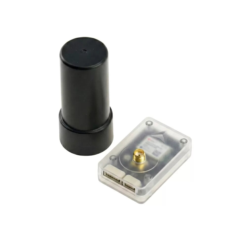 MicoAir MG-F10-C dual-band L1+L5 GNSS module with quad-helix antenna and IST8310 compass